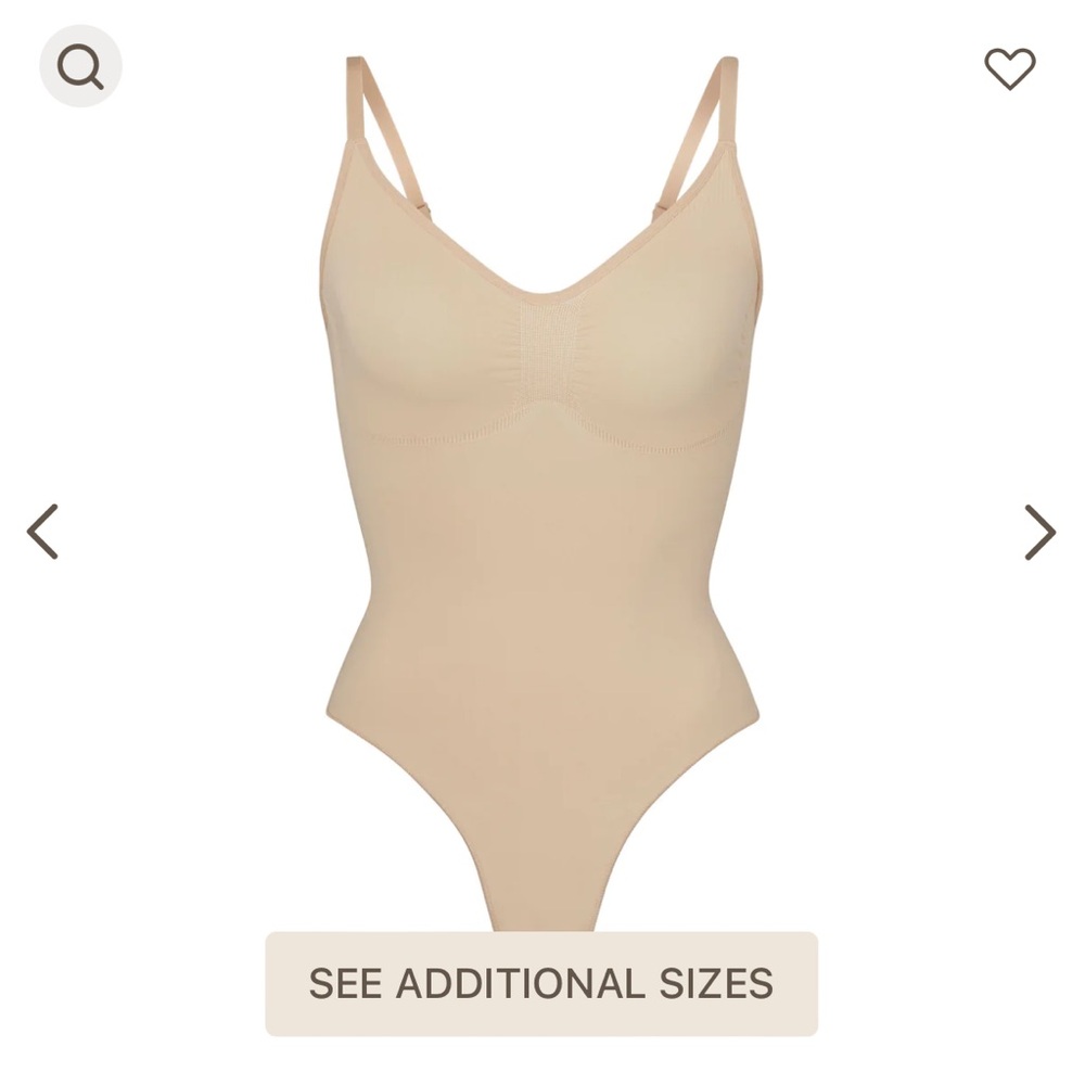 Women's Beige Bodysuit